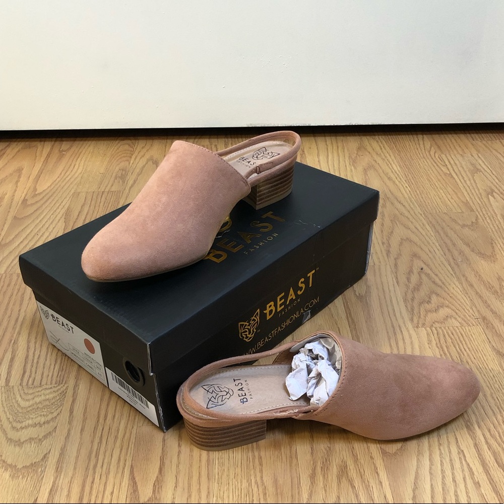 Beast Fashion sling-back, mule